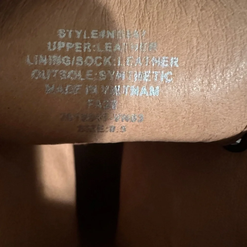 Madewell The Rayna Lace-Up Boot in Leather Sz‎ 6.5 & 8.5 - Picture 9 of 12